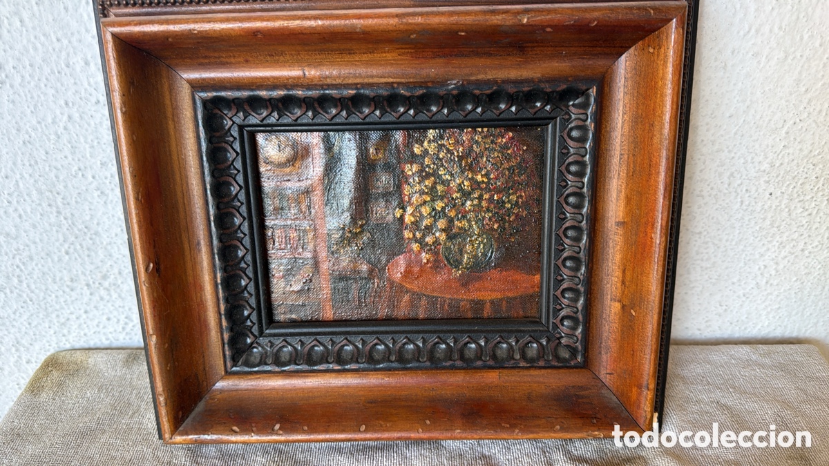 Arte: CUADRO HABITACI&Oacute;N ENVEJECIDA - Foto 1