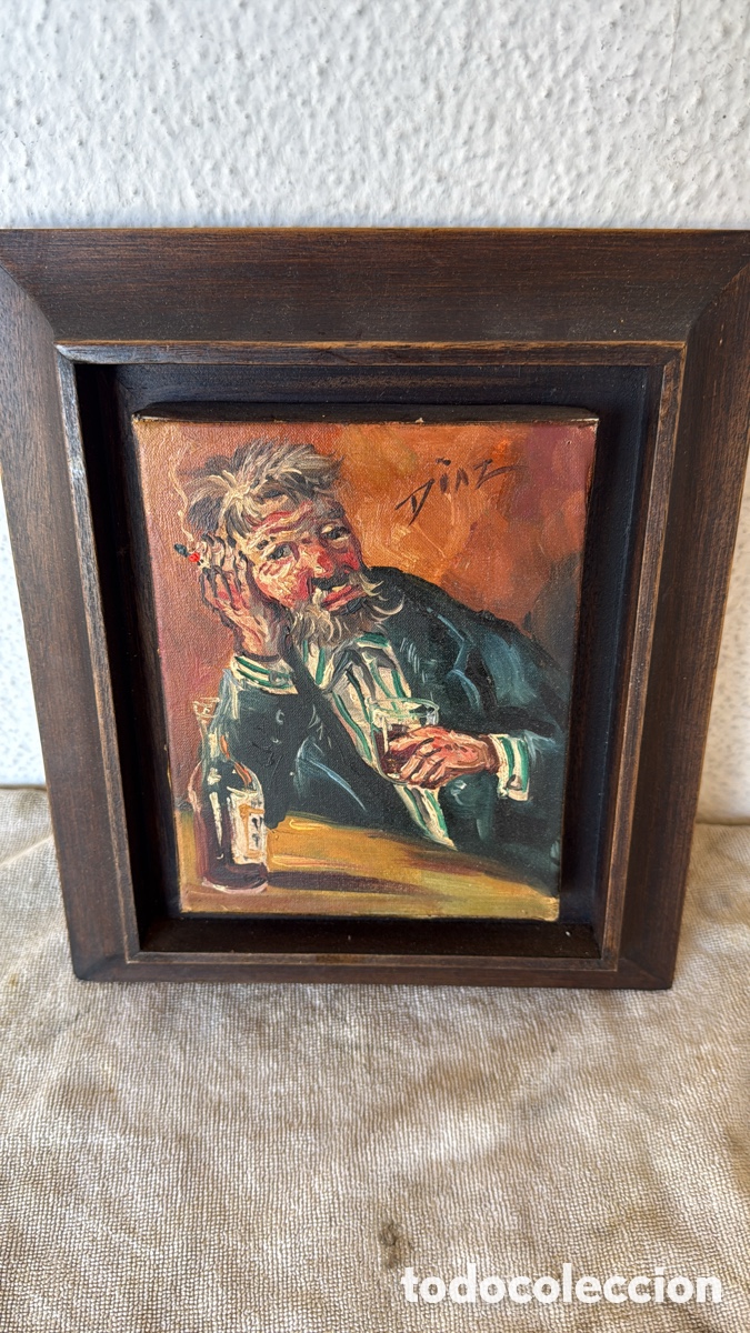 Arte: CUADRO ANCIANO OCIOSO - Foto 1
