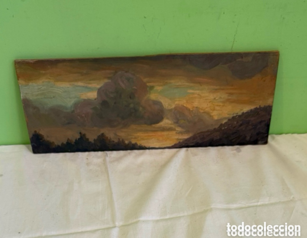 Arte: ARTURO MARTINEZ CABEZAS (VALENCIA 1899 - BARCELONA ? ) OLEO SOBRE TABLEX.