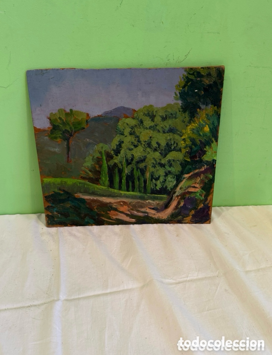 Art: ARTURO MARTINEZ CABEZAS (VALENCIA 1899 - BARCELONA ? ) OLEO SOBRE TABLEX.