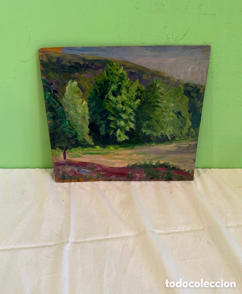 Art: ARTURO MARTINEZ CABEZAS (VALENCIA 1899 - BARCELONA ? ) OLEO SOBRE TABLEX.