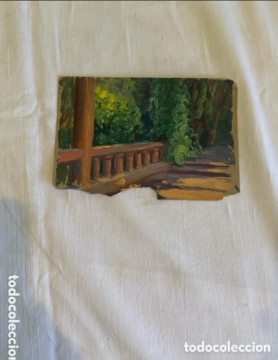 Art: ARTURO MARTINEZ CABEZAS (VALENCIA 1899 - BARCELONA ? ) OLEO SOBRE TABLEX.