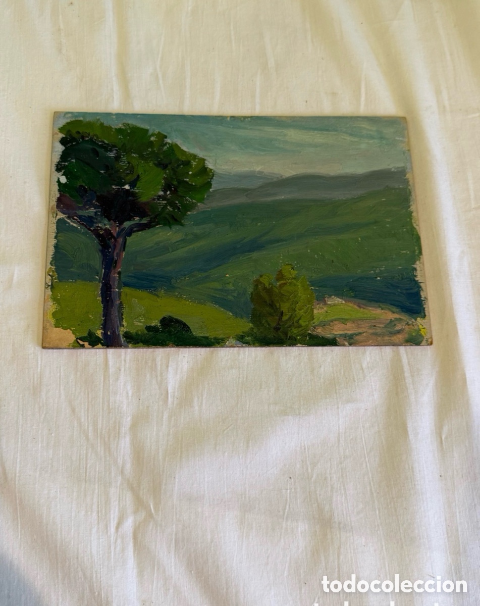 Arte: ARTURO MARTINEZ CABEZAS (VALENCIA 1899 - BARCELONA ? ) OLEO SOBRE TABLEX.