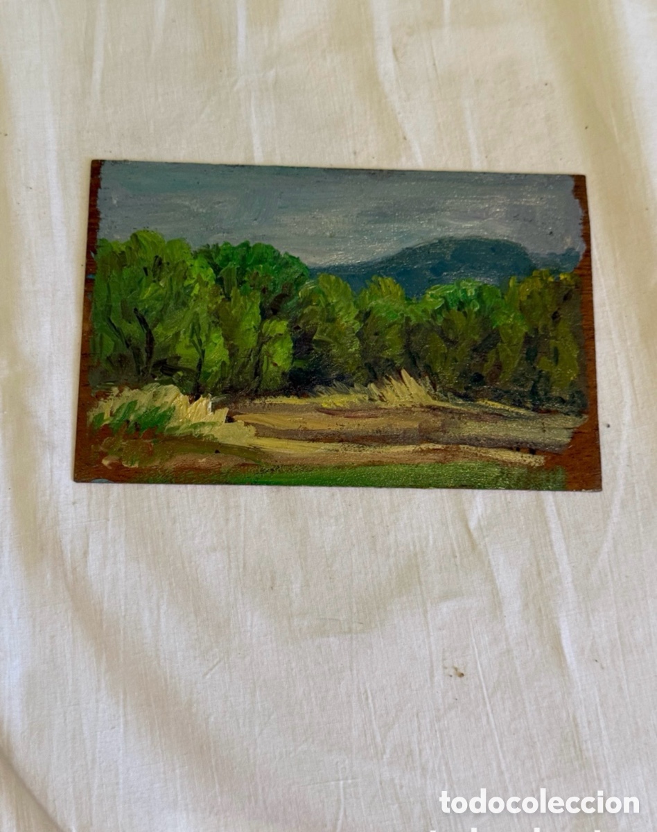 Arte: ARTURO MARTINEZ CABEZAS (VALENCIA 1899 - BARCELONA ? ) OLEO SOBRE TABLEX..