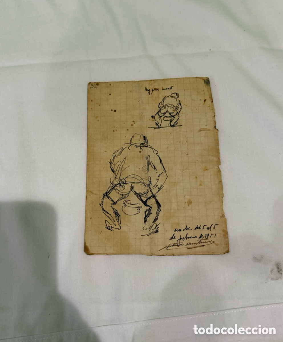 Arte: ARTURO MARTINEZ (VALENCIA 1899 - BARCELONA ?) DIBUJO FIRMADO.