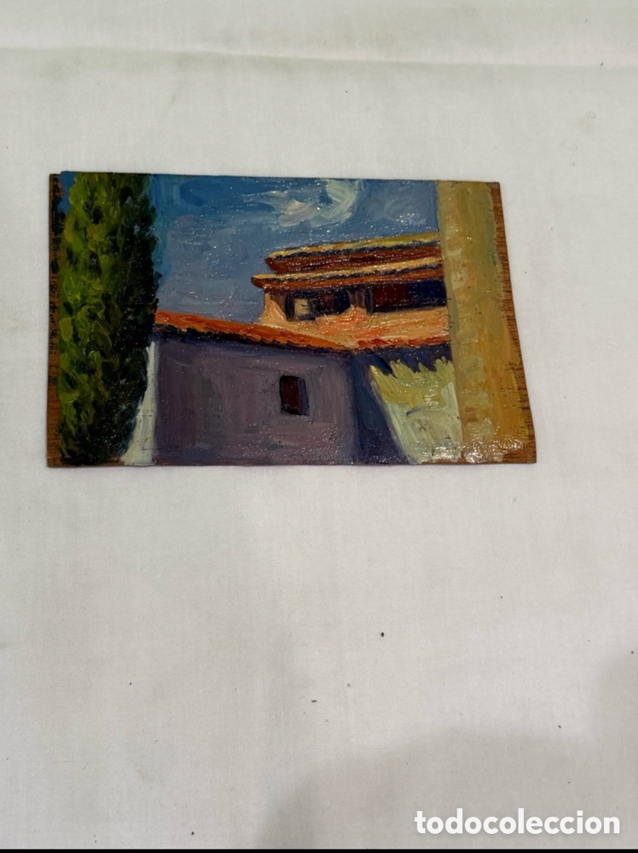 Kunst: ARTURO MARTINEZ (VALENCIA 1899 - BARCELONA) OLEO SOBRE TABLEX FIRMADO.