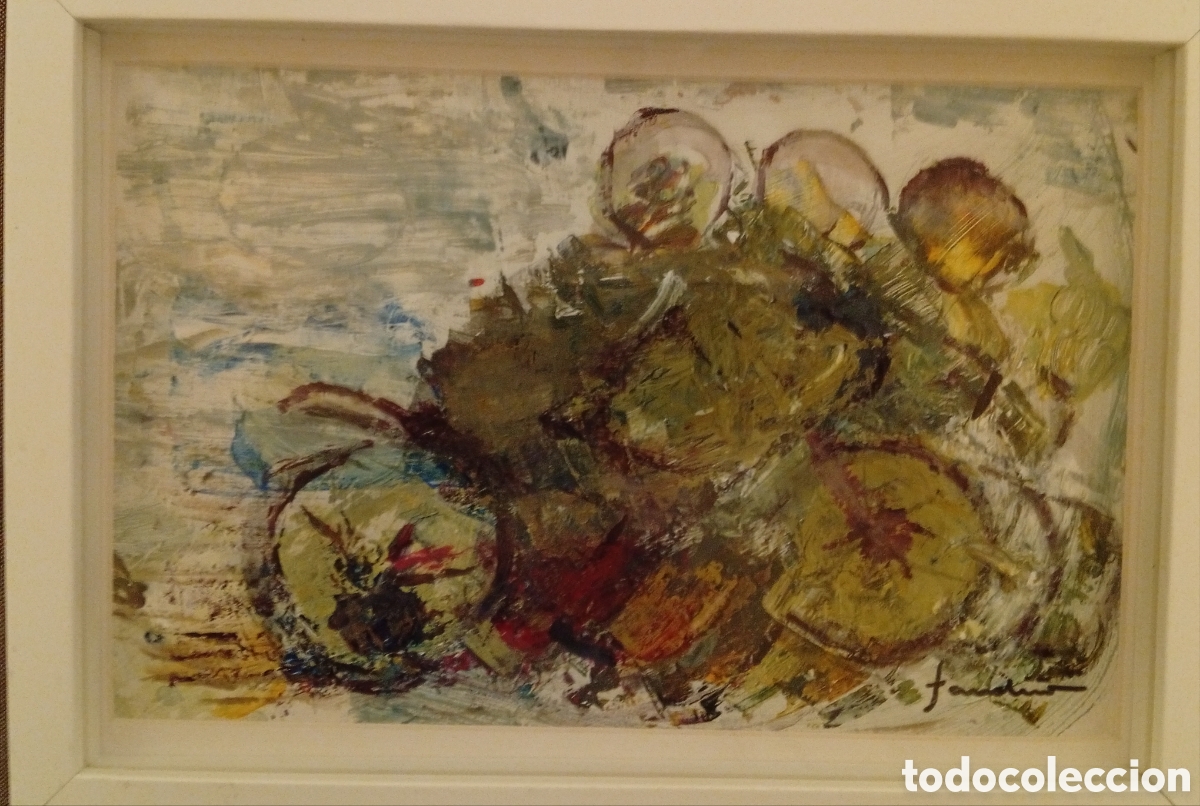 Arte: Pintura gallega oleo de Pilar Fandi&ntilde;o ( La Coru&ntilde;a,)