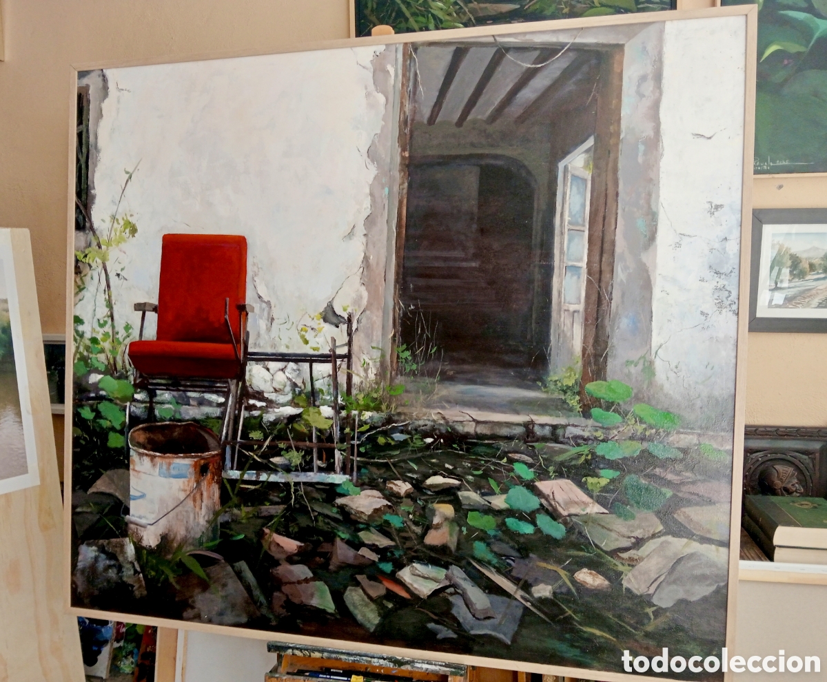 Arte: Gran &oacute;leo serie &rdquo;DONDE HABITA EL TIEMPO&rdquo; a&ntilde;o 2026 del pintor realista &Aacute;ngel Pe&ntilde;uela