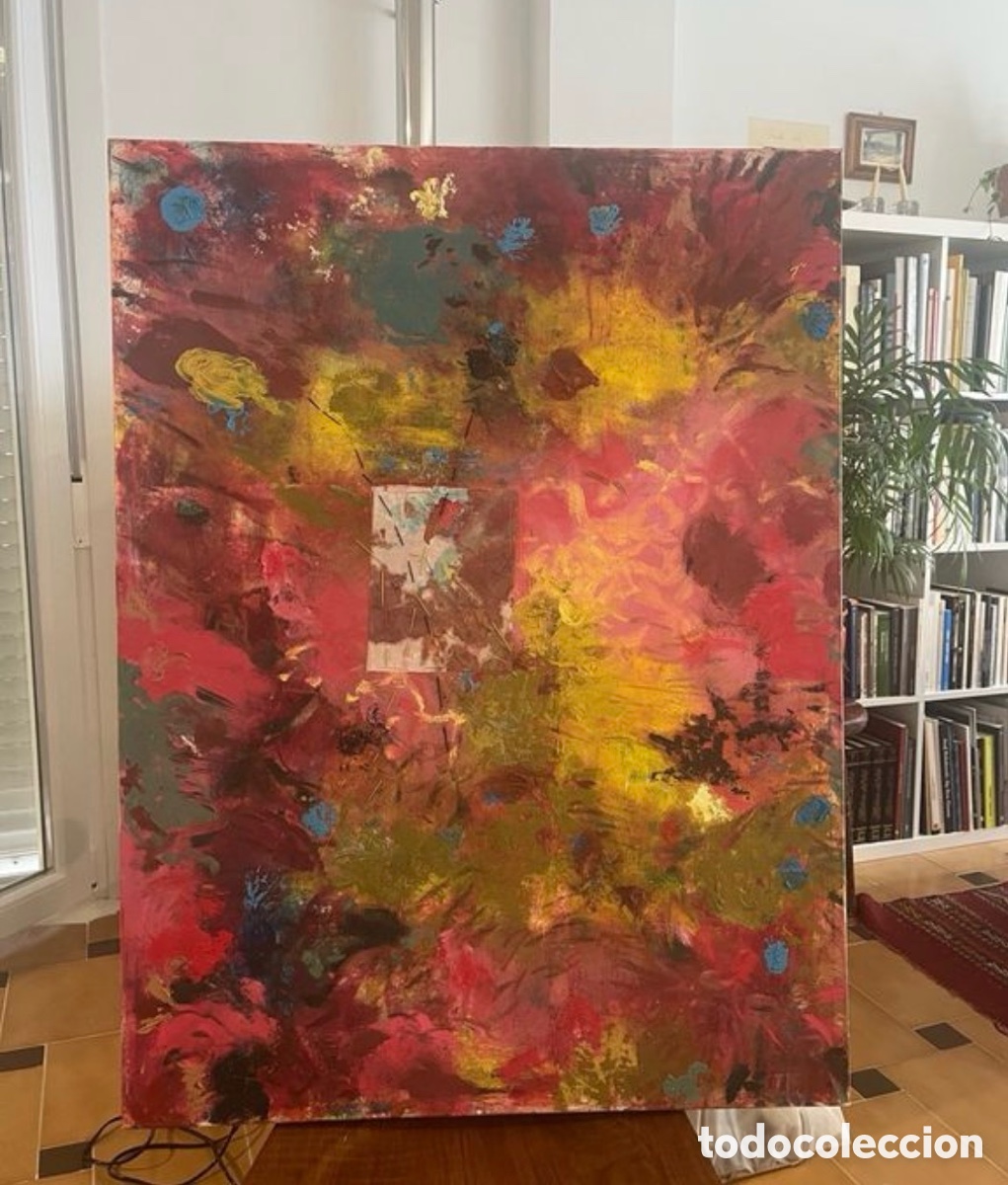 Arte: Cuadro abstracto autor desconocido