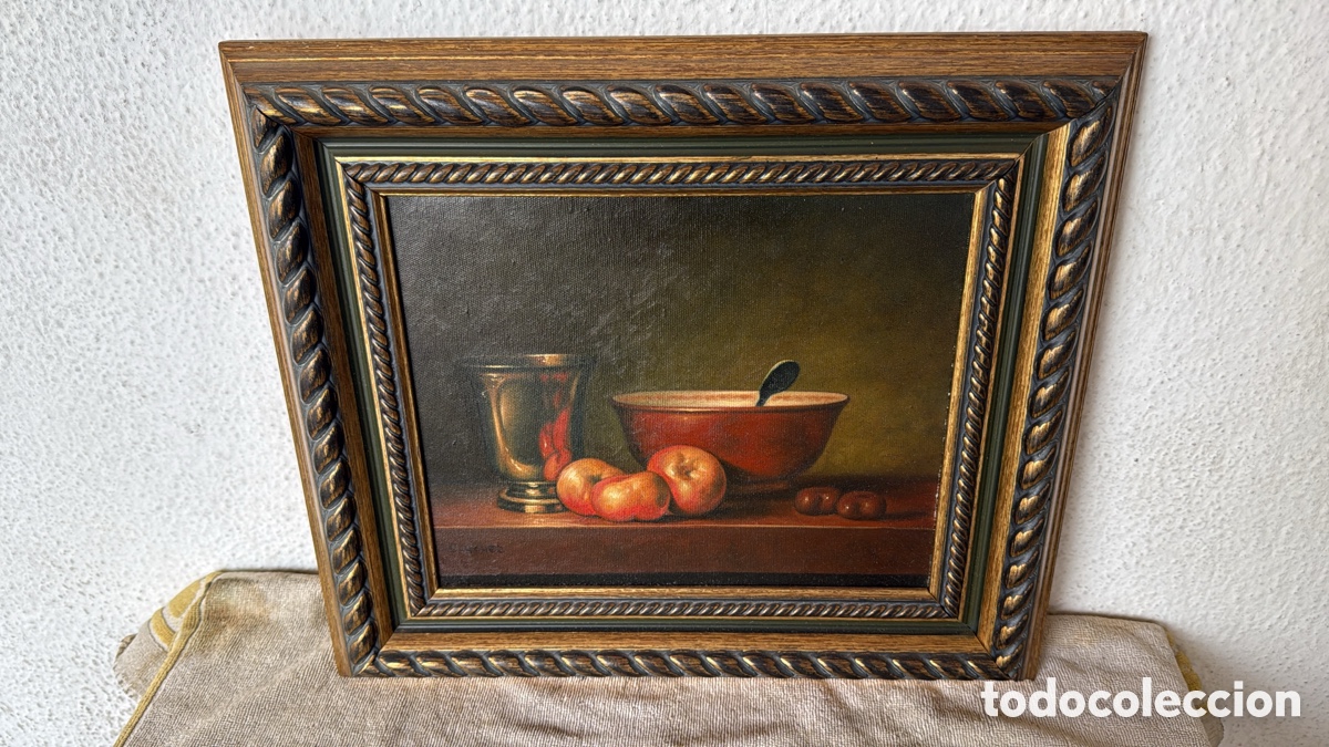 Arte: CUADRO PEQUE&Ntilde;O BODEG&Oacute;N S&Aacute;NCHEZ