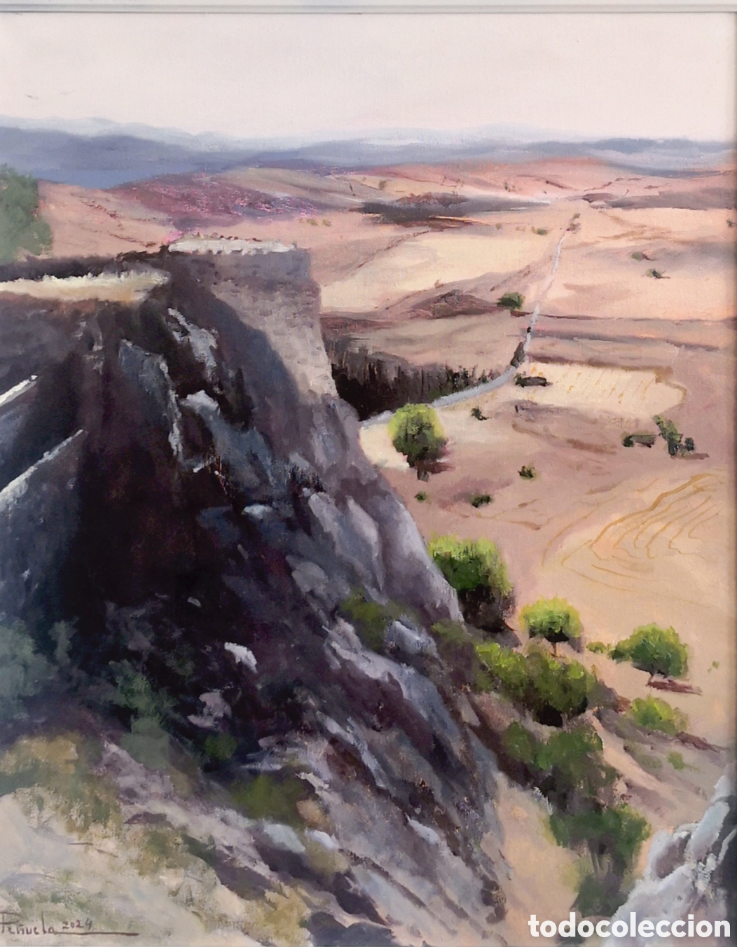 Arte: Pintura al &oacute;leo del pintor &Aacute;ngel Pe&ntilde;uela