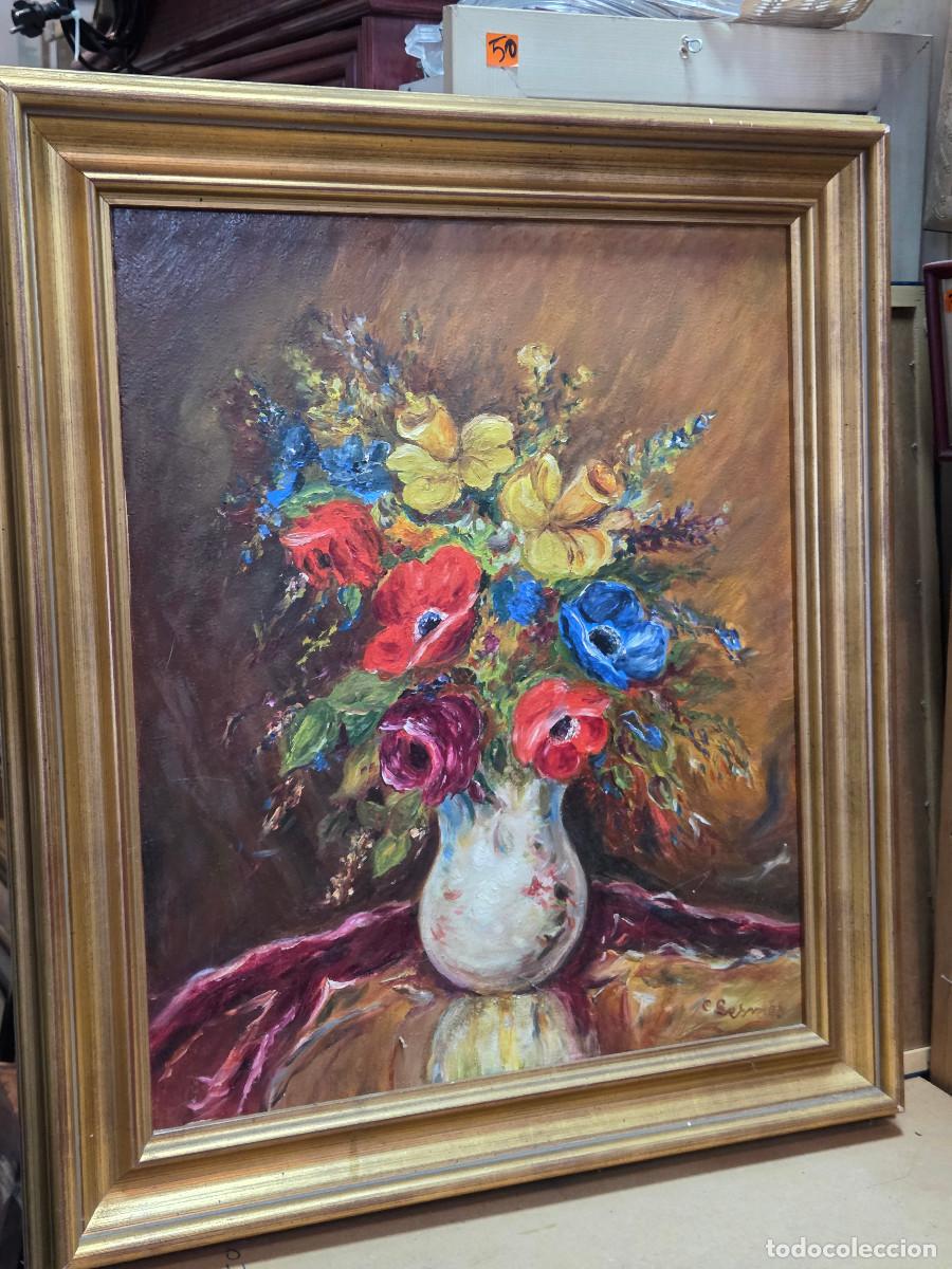 Arte: cuadro con pintura al oleo - Foto 1