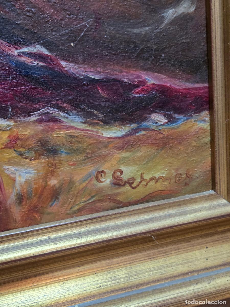 Arte: cuadro con pintura al oleo - Foto 6