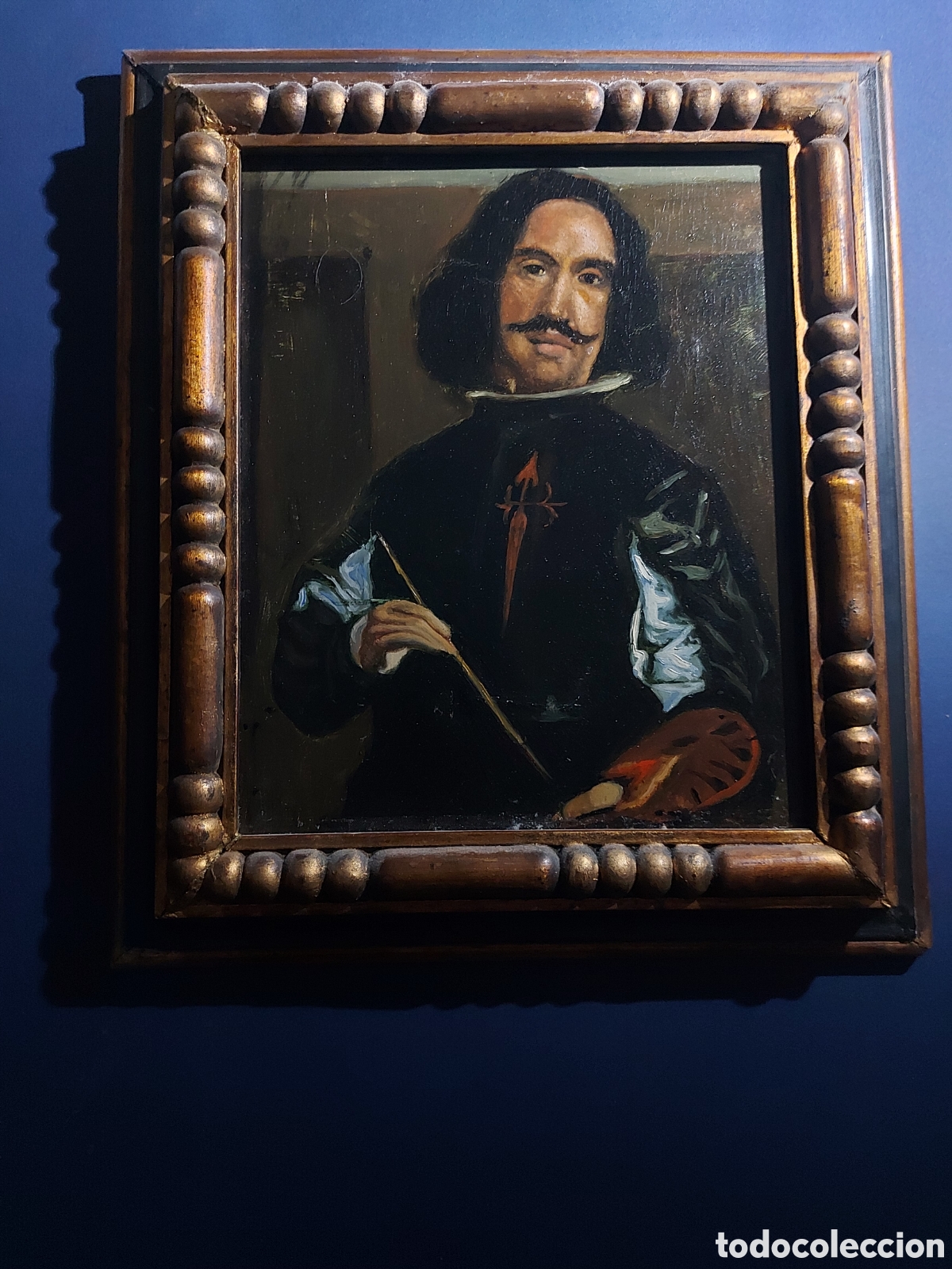 Arte: &rdquo;AUTORETRATO DE DIEGO VELAZQUEZ&rdquo;OLEO