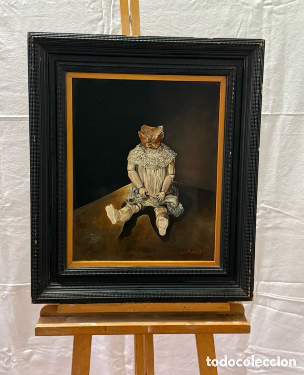 Arte: Ricard Calvo Dur&aacute;n 1979 &ldquo;L&rsquo;Enyor d&rsquo;ahir&rdquo; &oacute;leo sobre lienzo