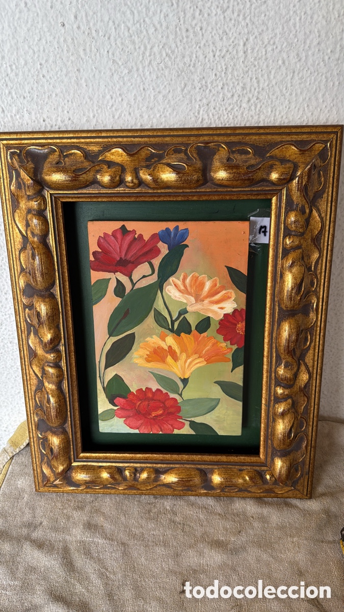 Arte: CUADRO DECORATIVO FLORES