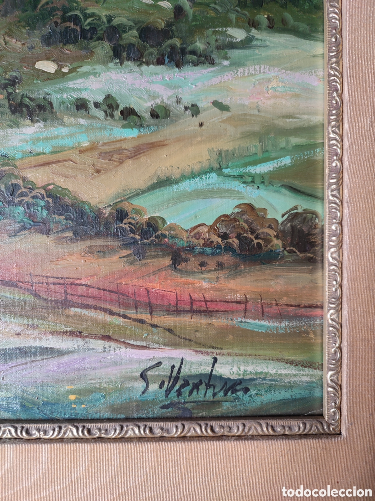 Arte: Oleo sobre lienzo Monta&ntilde;as del norte - Foto 2