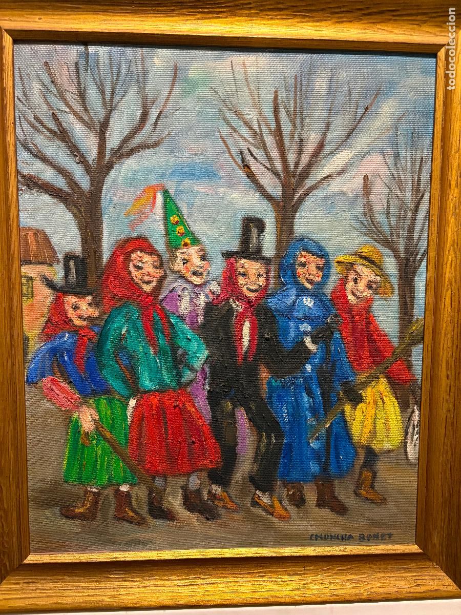 Art: Personajes de Carnaval por Choncha Bonet Correa (La Coru&ntilde;a 1922-2011)