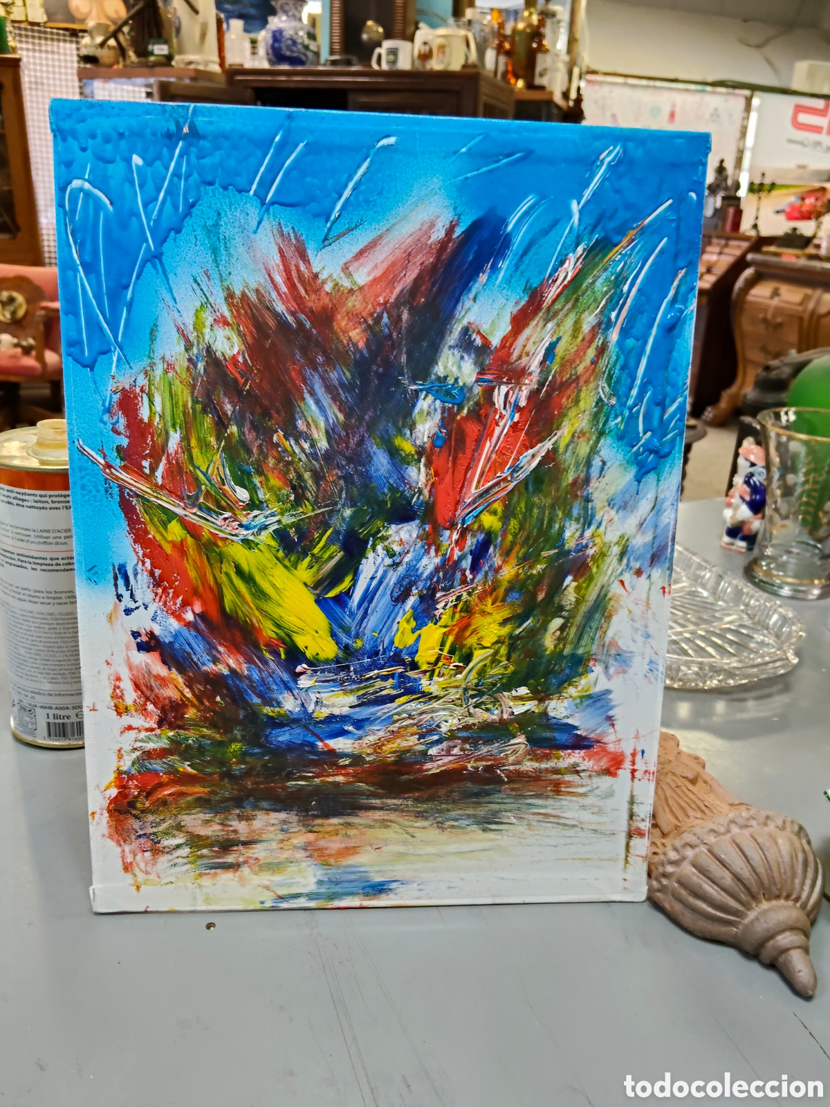 Arte: &Oacute;leo sobre lienzo Enrique V