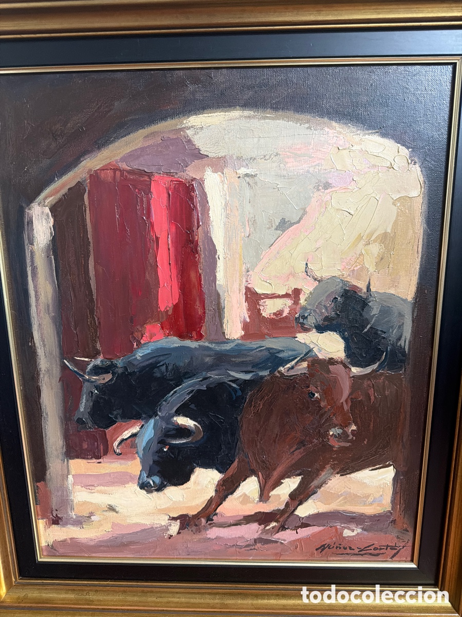 Arte: Oleo sobre lienzo del pintor N&uacute;&ntilde;ez cortes