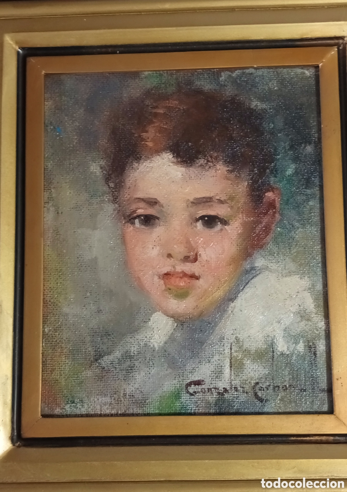 Kunst: Oleo sobre lienzo pegado a tablex