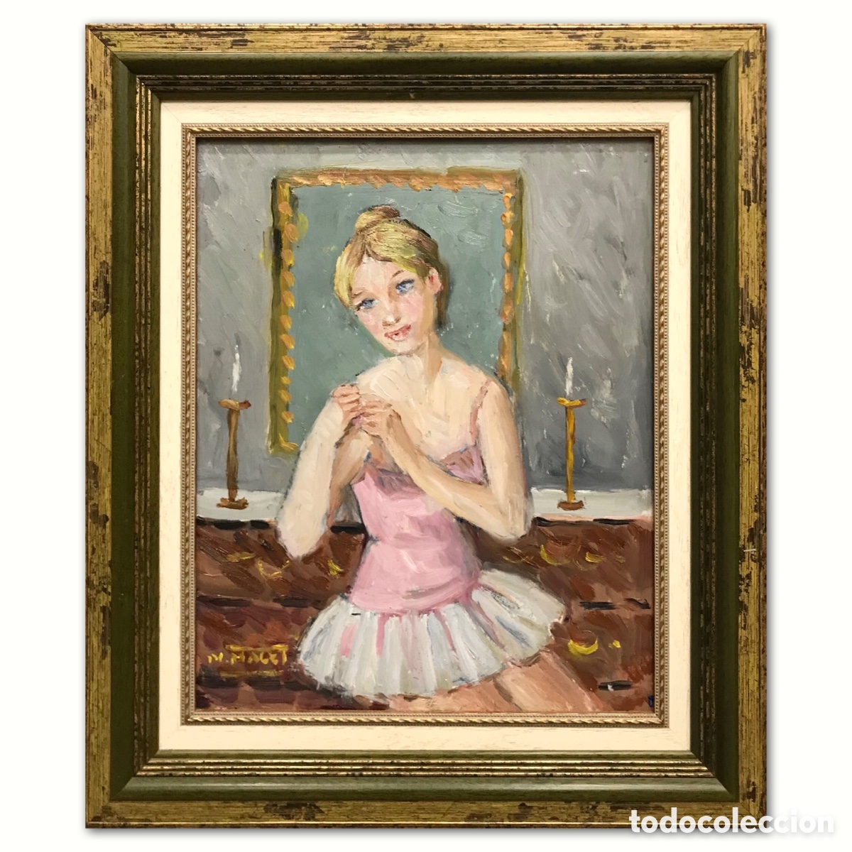 Arte: &rdquo;Bailarina&rdquo; Merceces Malet Travy (1918-2014)