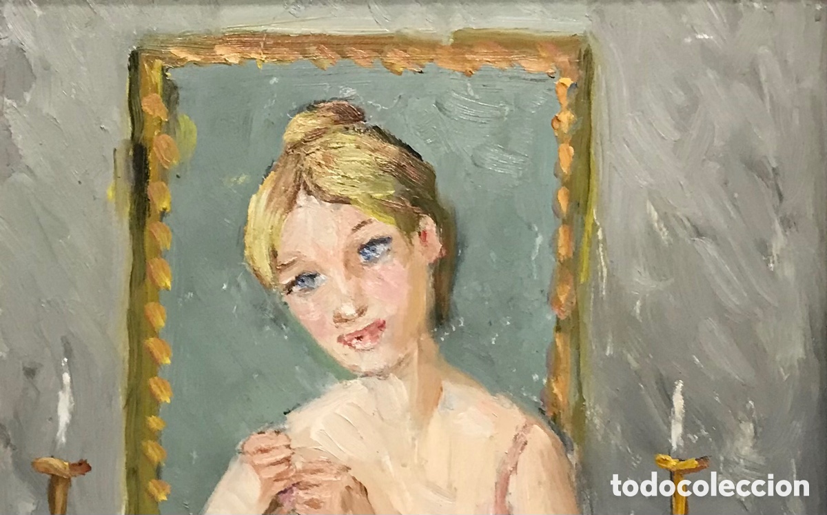 Arte: &rdquo;Bailarina&rdquo; Merceces Malet Travy (1918-2014) - Foto 4