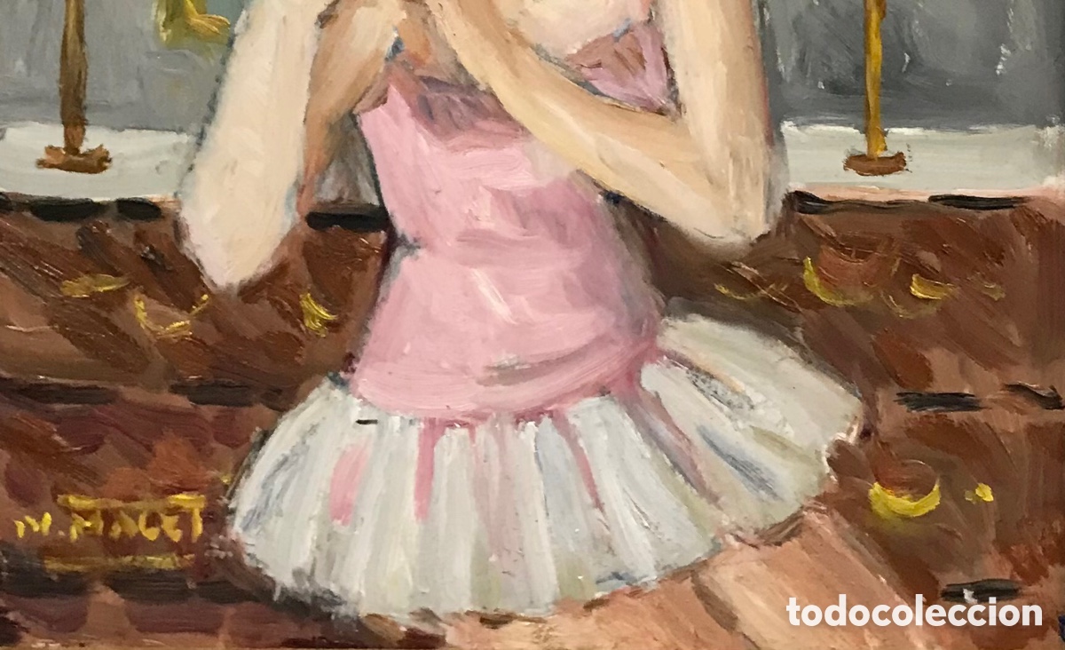 Arte: &rdquo;Bailarina&rdquo; Merceces Malet Travy (1918-2014) - Foto 5