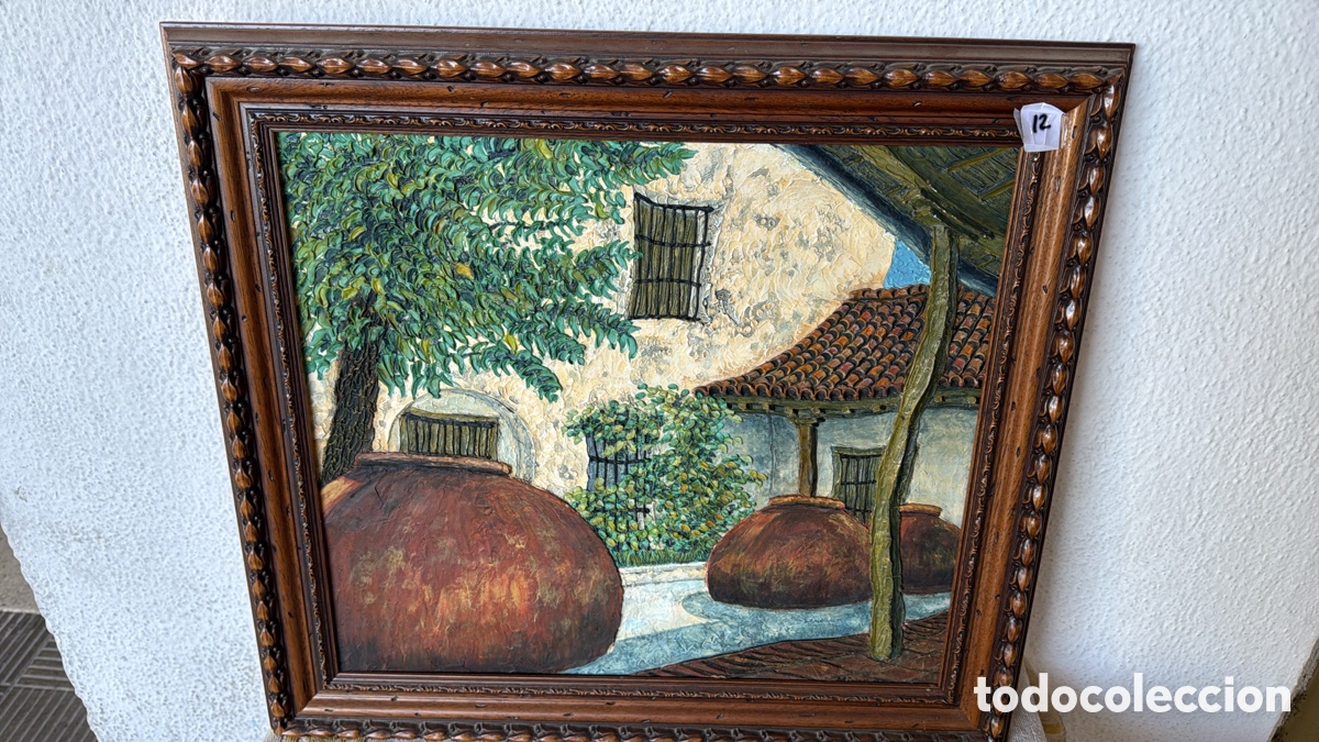 Arte: CUADRO FACHADA R&Uacute;STICA - Foto 1