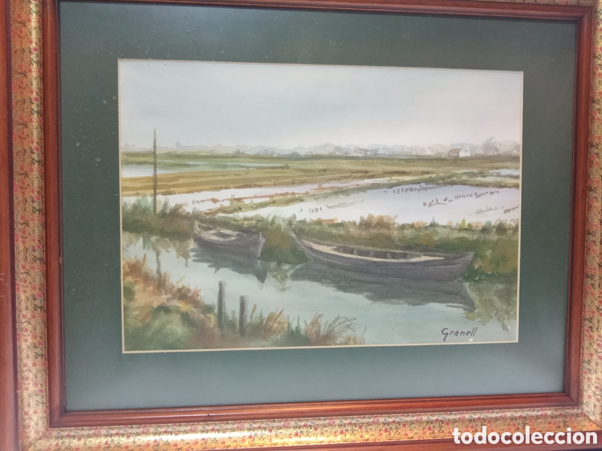 Arte: PAISAJE VALENCIANO EN ACUARELA POR GRANELL