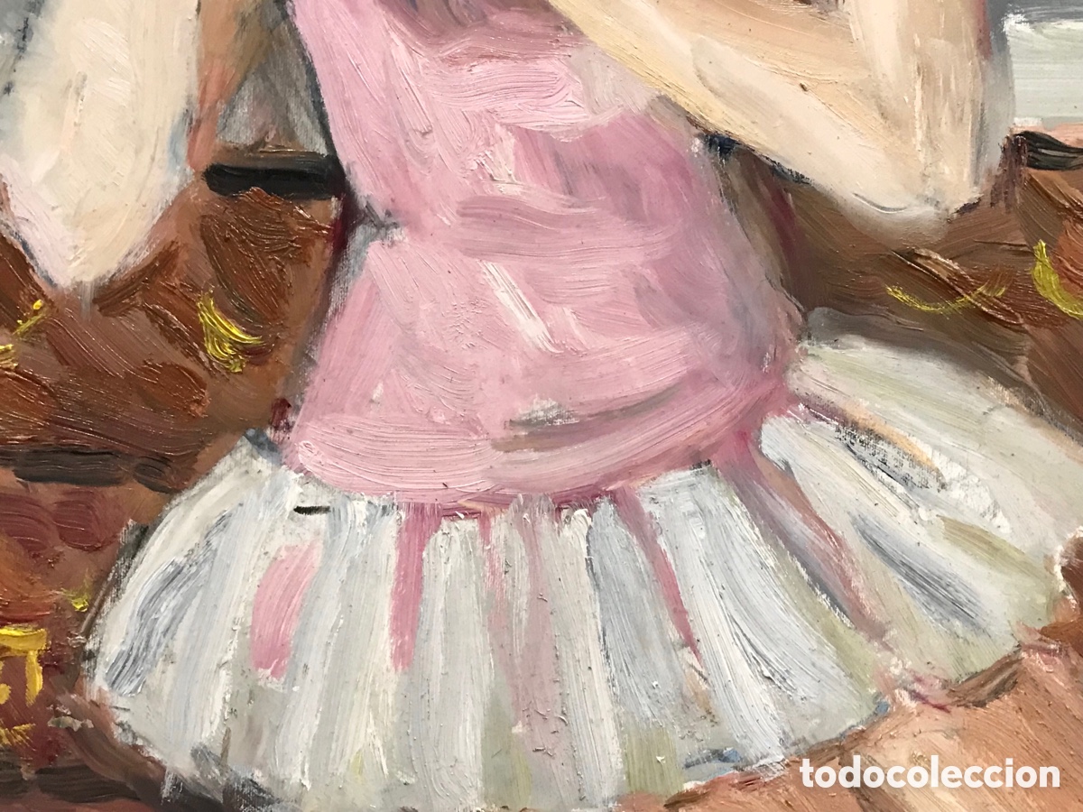 Arte: &rdquo;Bailarina&rdquo; Merceces Malet Travy (1918-2014) - Foto 17