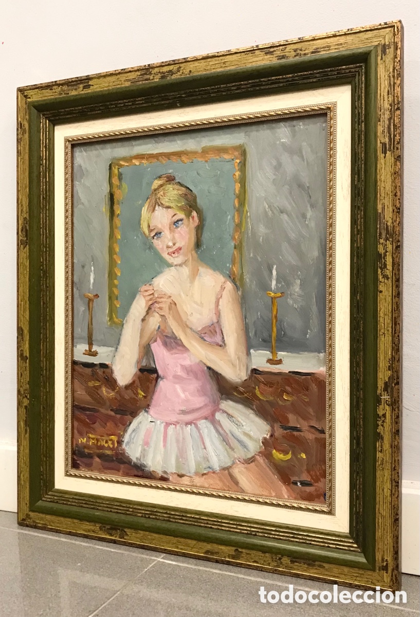 Arte: &rdquo;Bailarina&rdquo; Merceces Malet Travy (1918-2014) - Foto 28