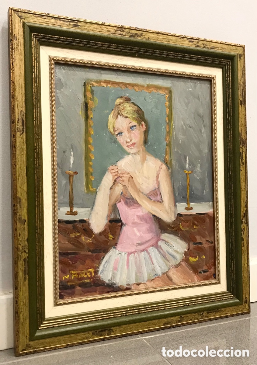 Arte: &rdquo;Bailarina&rdquo; Merceces Malet Travy (1918-2014) - Foto 29