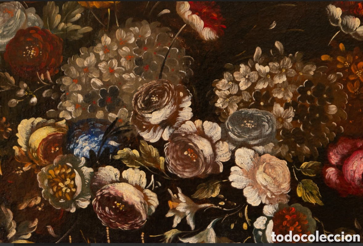 Arte: GRAN BODEGON DE AVES Y FLORES - Foto 5