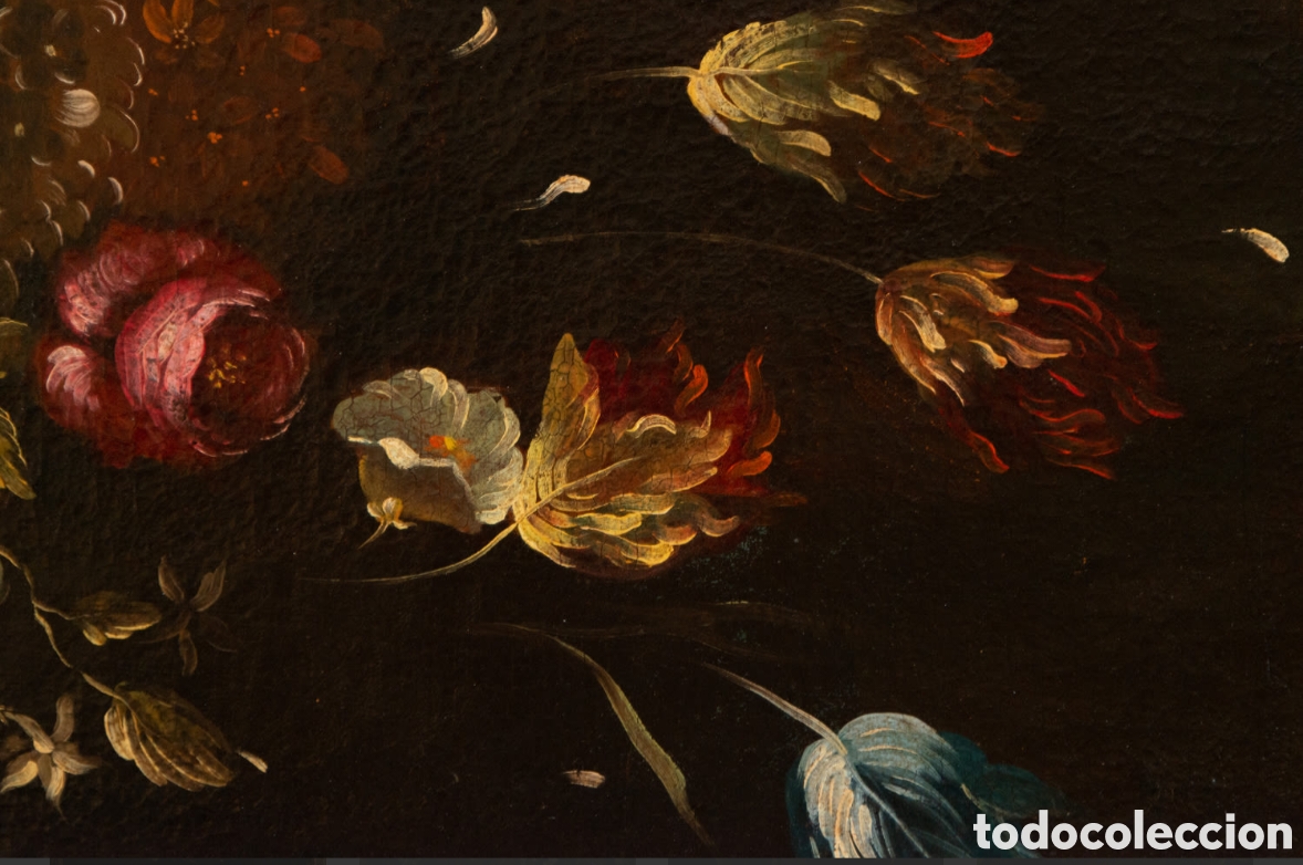 Arte: GRAN BODEGON DE AVES Y FLORES - Foto 6