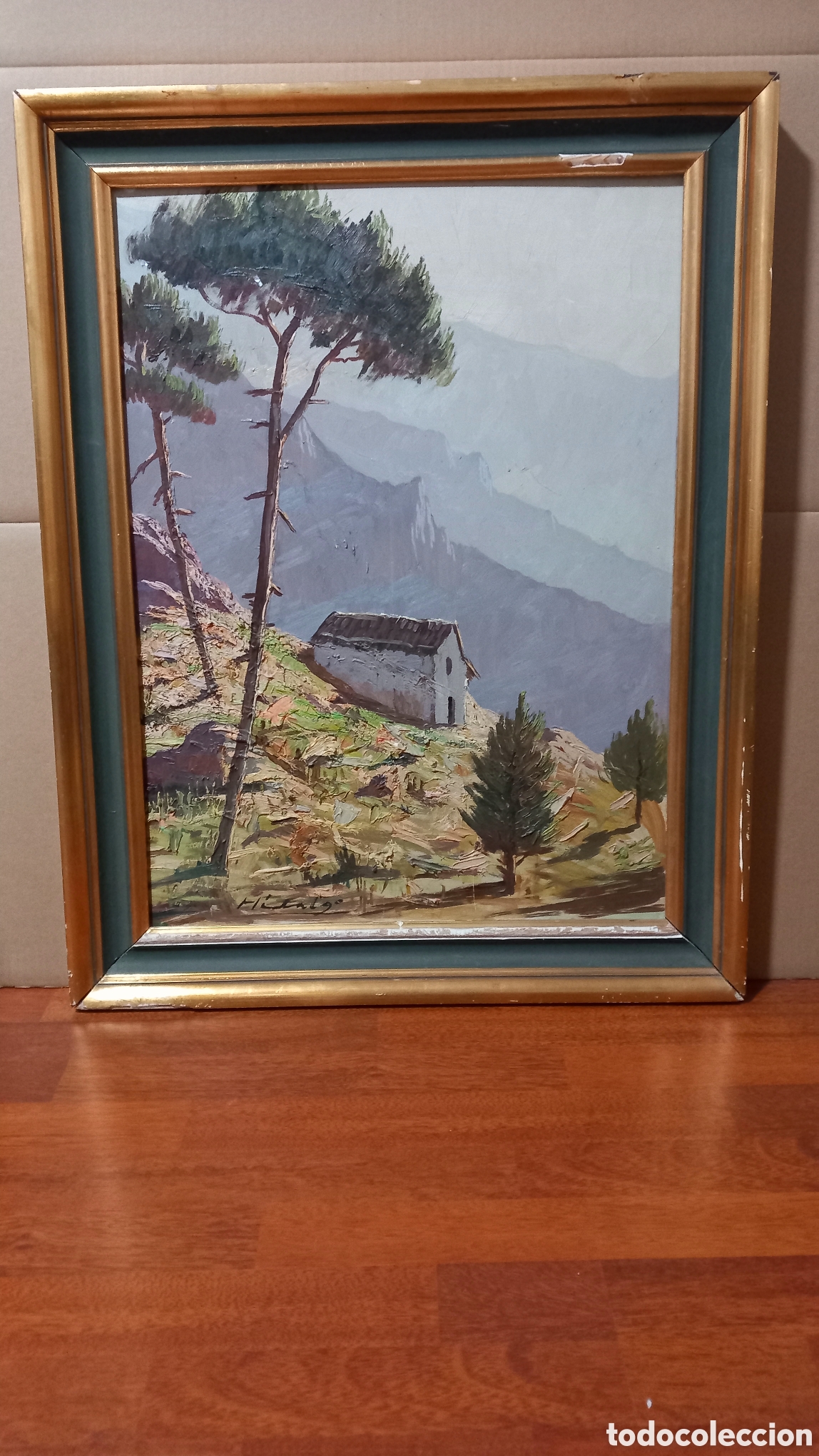 Arte: Juan Hidalgo Fern&aacute;ndez oleo Sierra de Ja&eacute;n