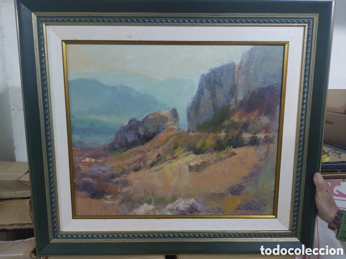 Arte: Sole Pujol oleo enmarcado