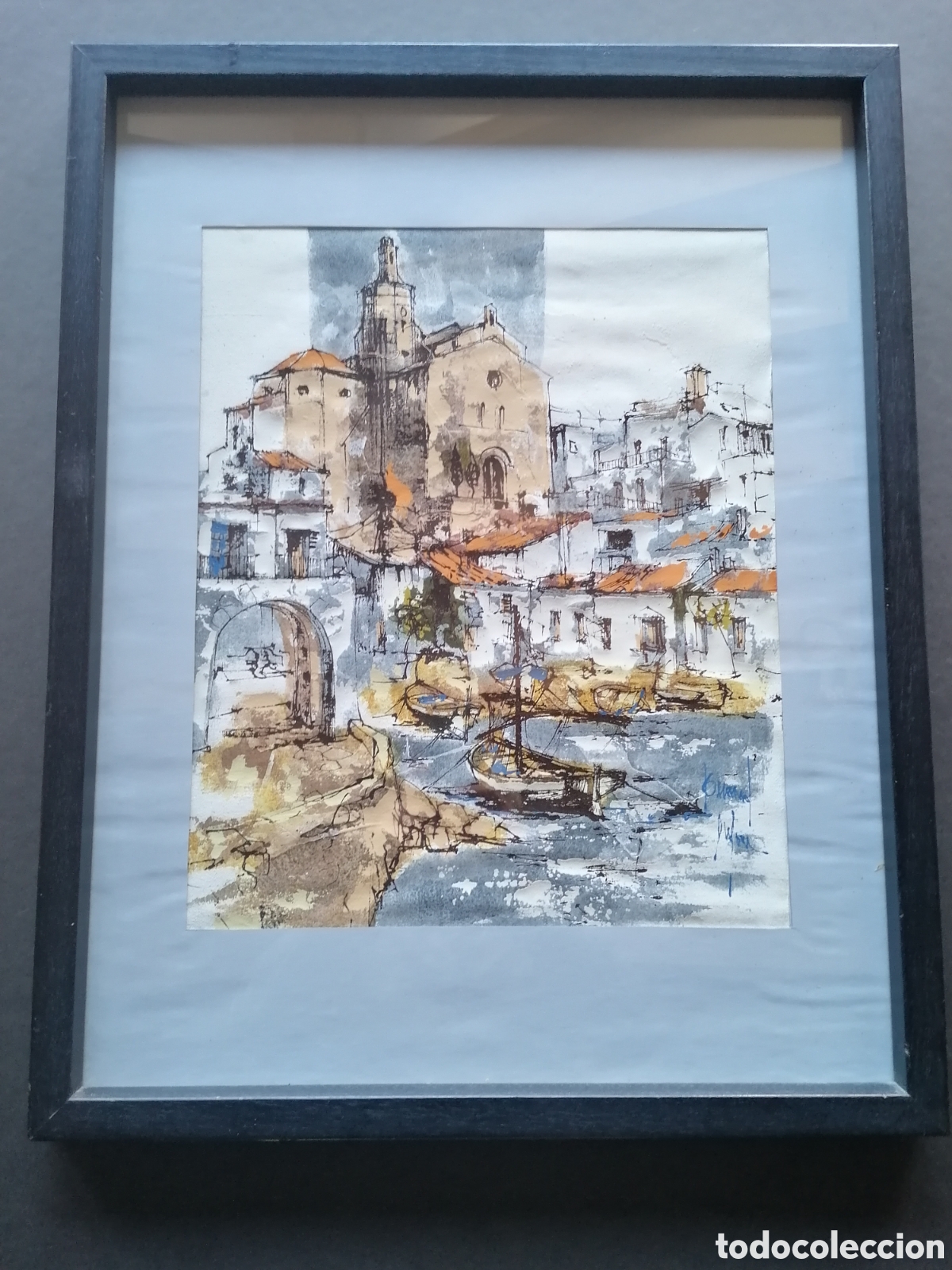 Arte: Cuadro Bernard Dufour. - Foto 1