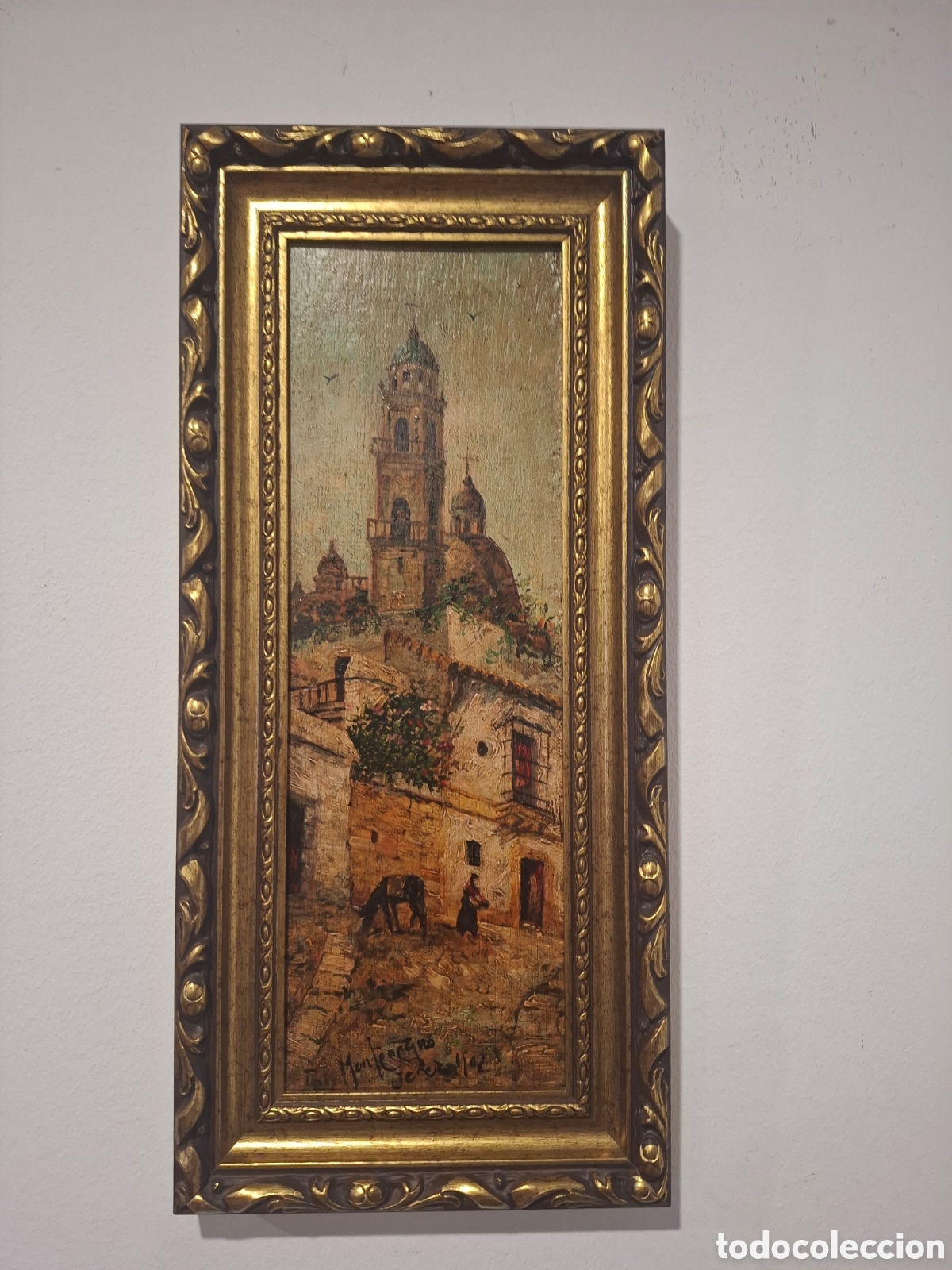 Arte: Oleo sobre tabla, Jose Montenegr. Medidas:50x 22