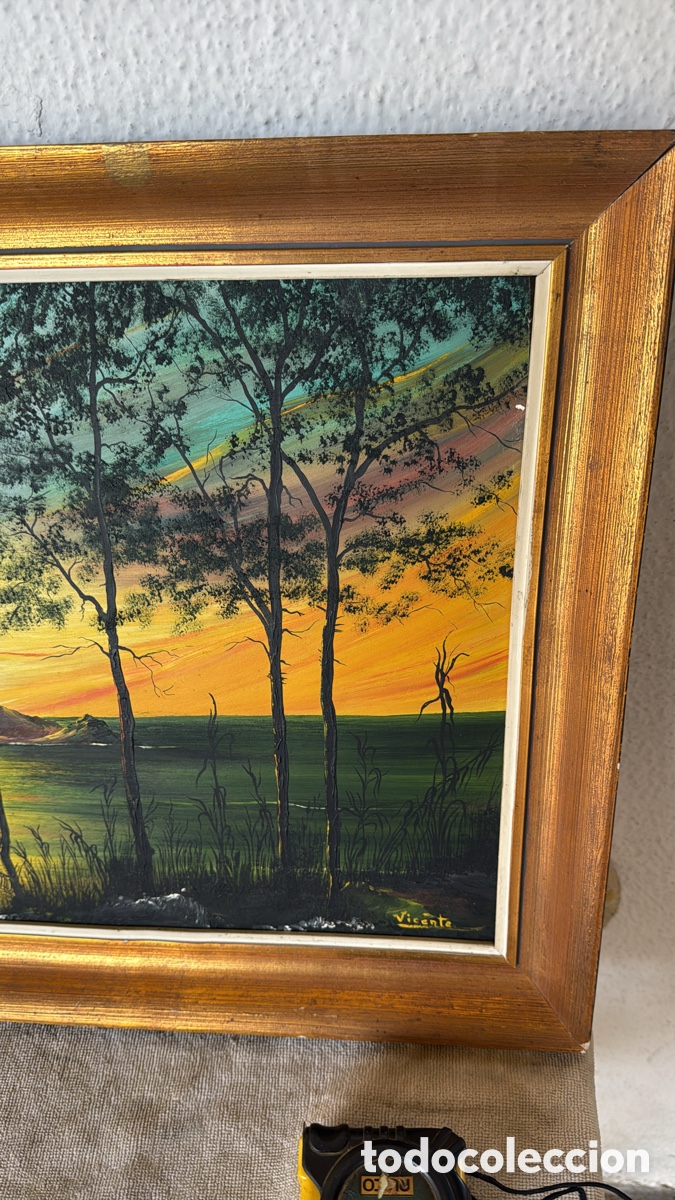 Arte: CUADRO PAISAJE AMANECER - Foto 2