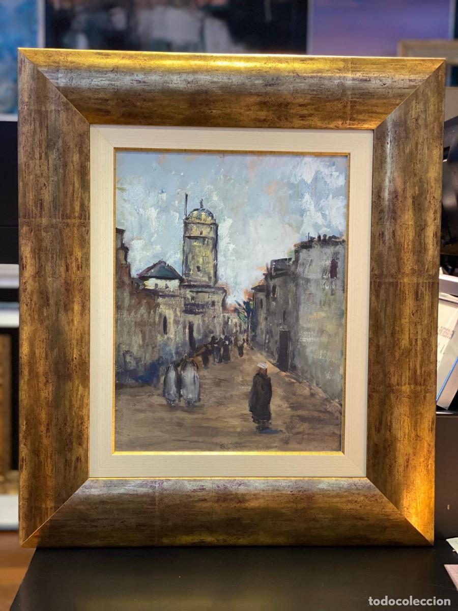 Arte: AMPARO CRUZ HERRERA. ORIENTALISTA. CALLE &Aacute;RABE.