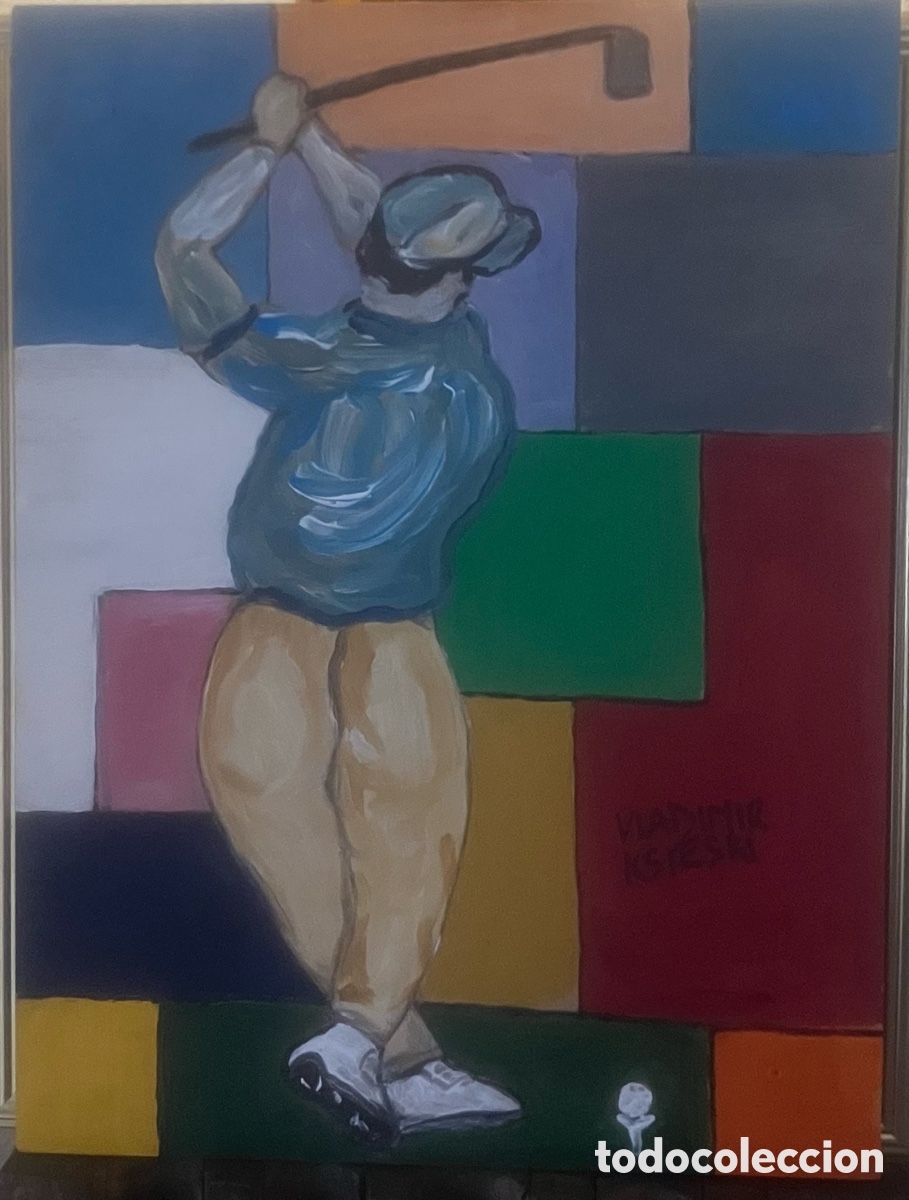 Arte: Golfer Abstracto de V.ksieski 2026