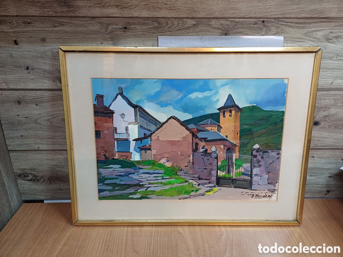 Arte: OLEO SOBRE TABLA RAM&Oacute;N BARNADAS, ESCUELA OLOTINA