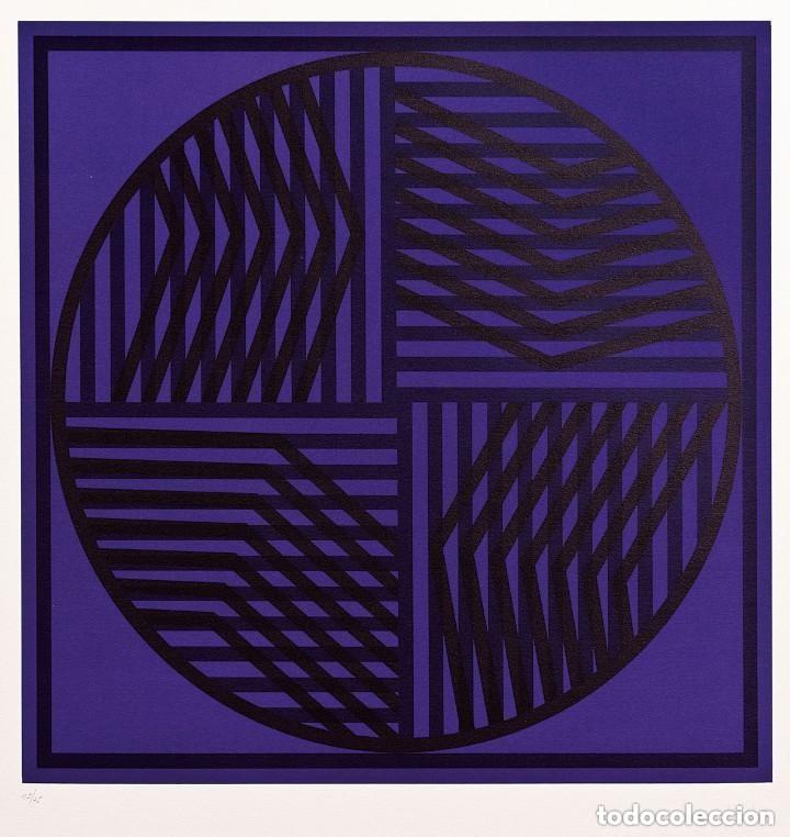 Arte: Eusebio Sempere Composicion Morada - Foto 1