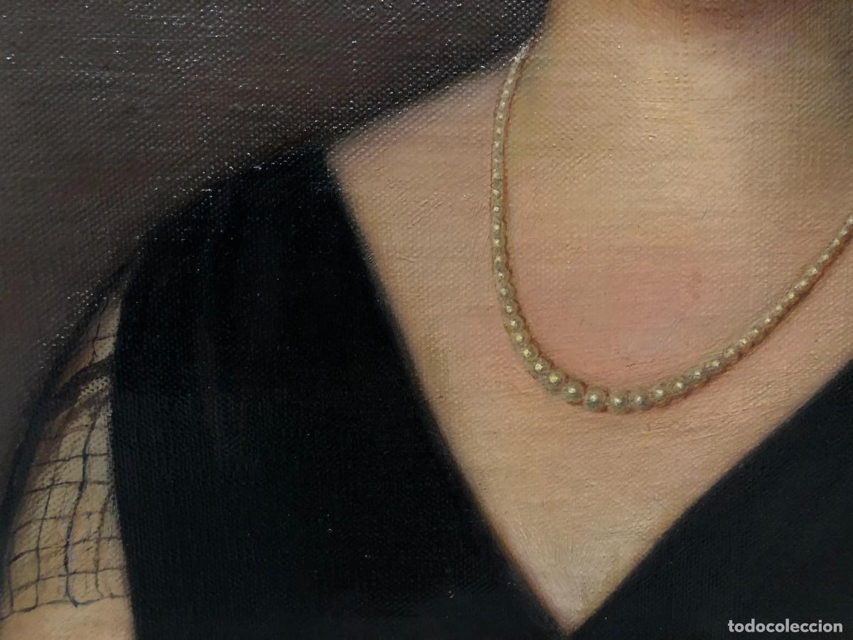Arte: magnfico retrato de muchacha con collar - Foto 8