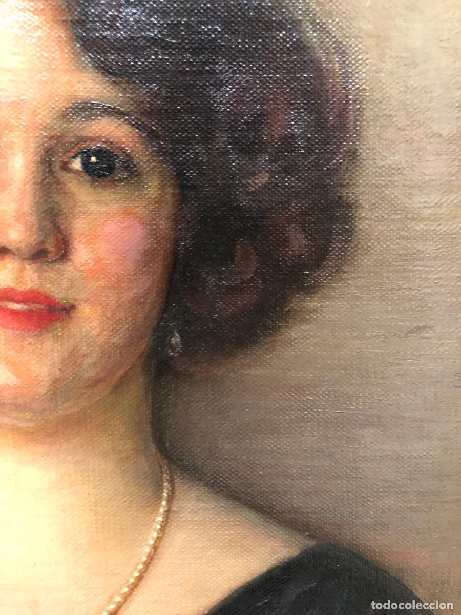 Arte: magnfico retrato de muchacha con collar - Foto 9