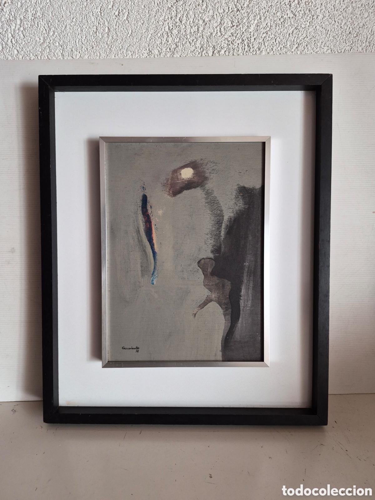 Arte: Jordi casacuberta, oleo o mixta sobre tabla.