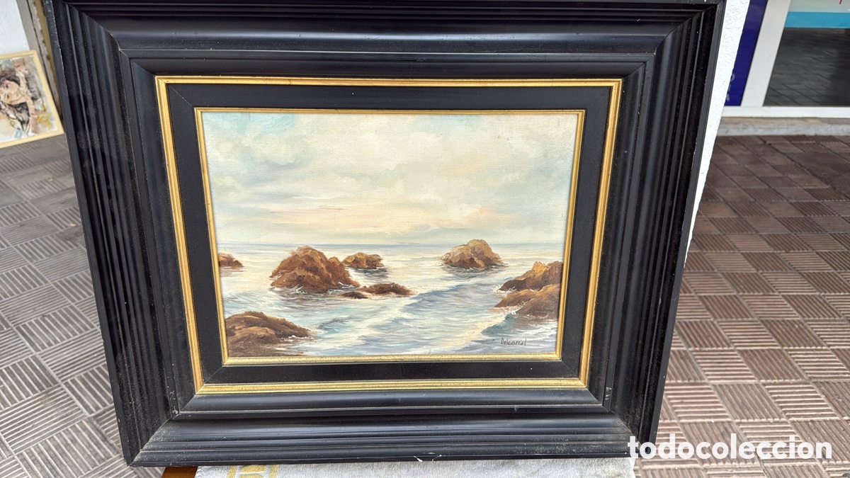 Arte: CUADRO ROCAS DE MAR &Oacute;LEO - Foto 1