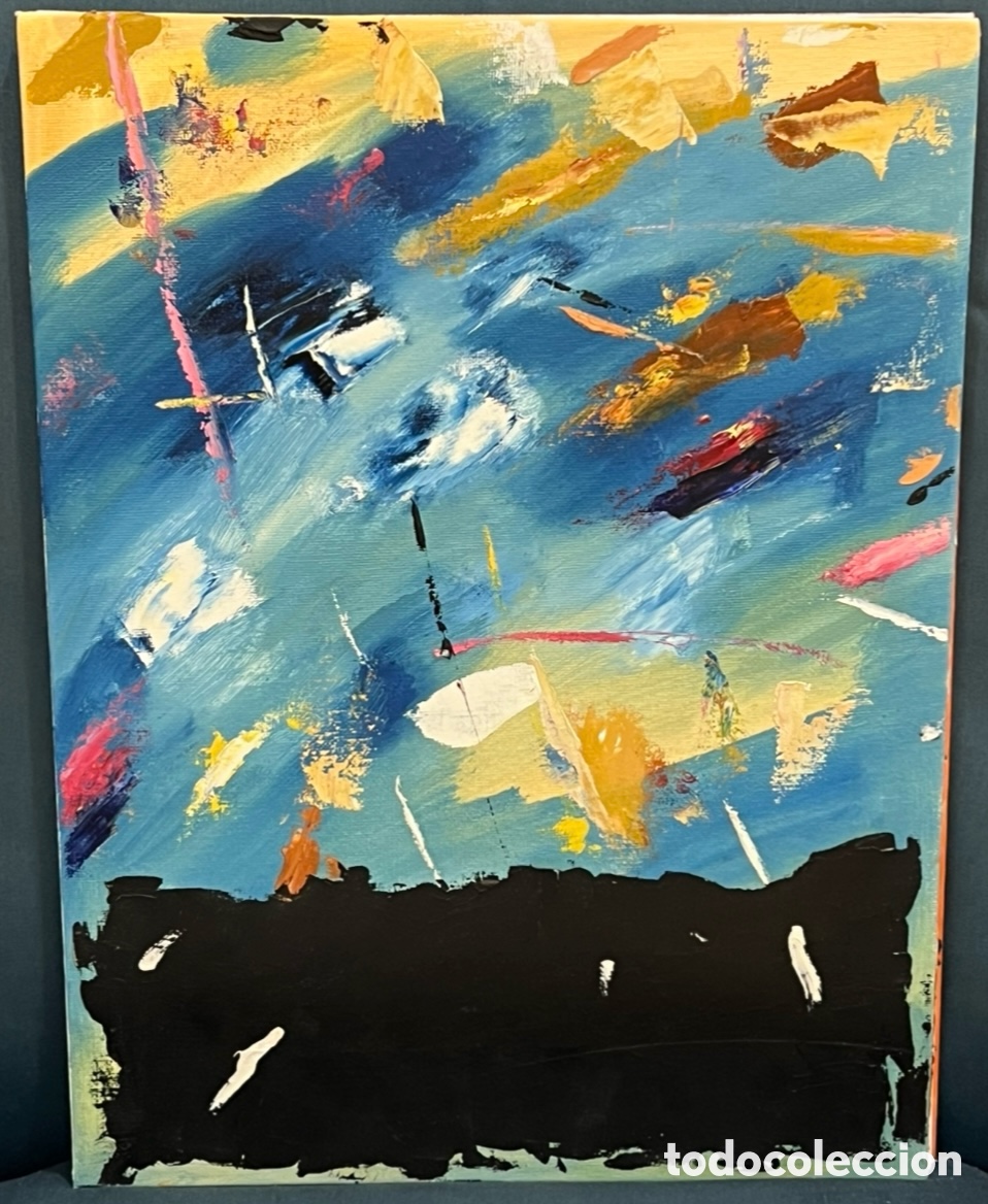 Arte: MOLINA VILLAESCUSA, Juan Jos&eacute; (Murcia, 1963). &ldquo;Dicotom&iacute;a&rdquo;. Oleo sobre tablex entelado. 2021.