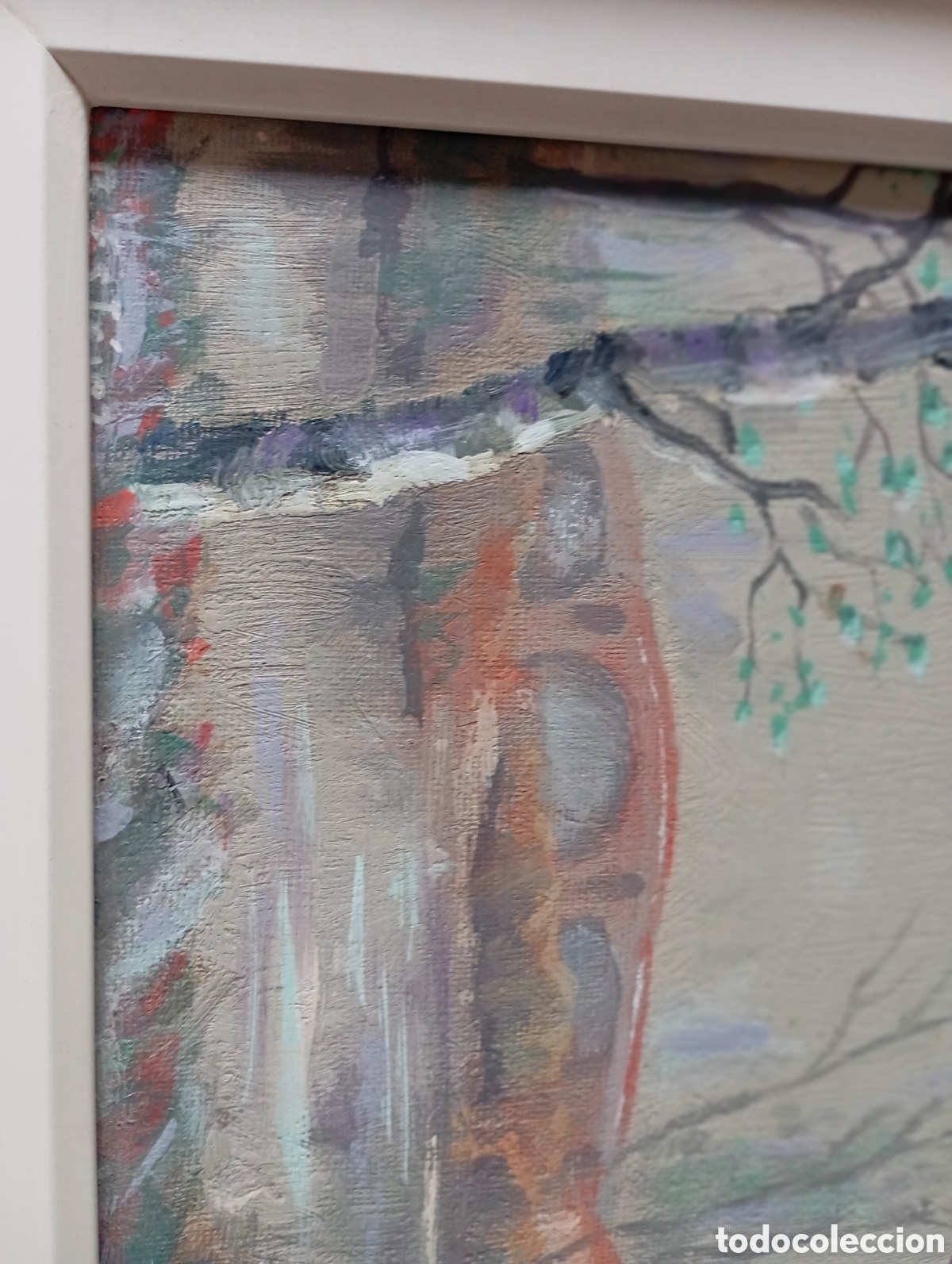 Arte: Cuadro con marco pintura al &oacute;leo - Foto 4
